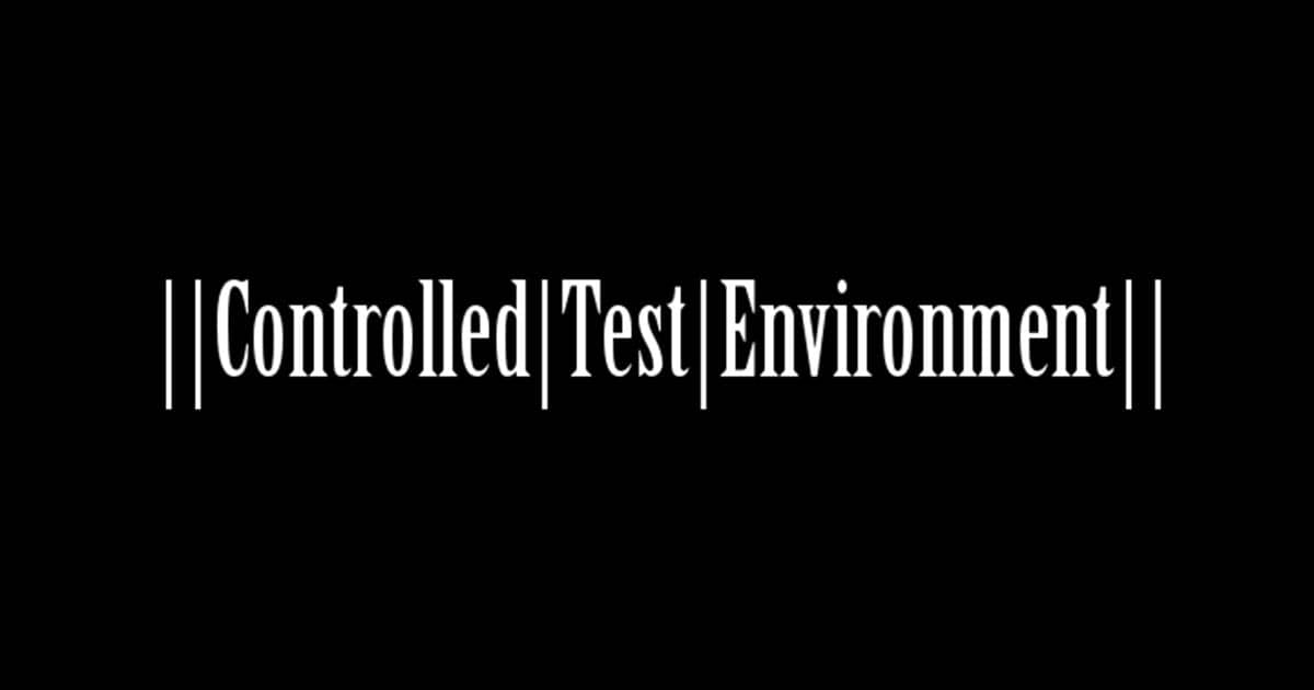 CONTROLLED TEST ENVIRONMENT lanza «Untouchables»