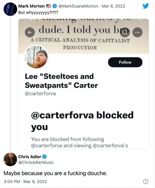 Chris Adler Twitter