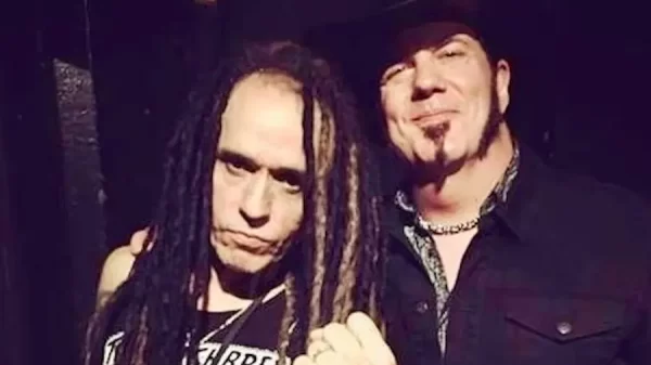 Pete Sandoval y David Vincent (Terrizer)