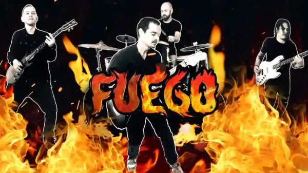 Nueve Noventa, Fuego, lyric video