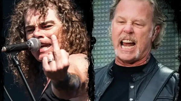 Boby Blitz y James Hetfield Metallica
