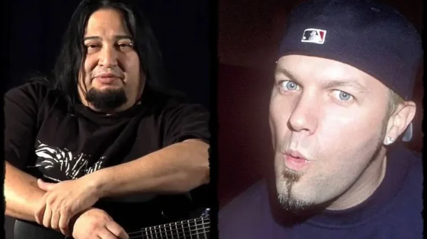 Dino Cazares (Fear Factory) y Fred Durst (Limp Bizkit)