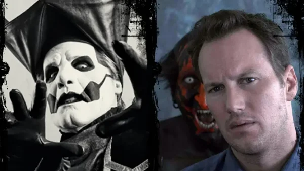 Tobias Forge (Ghost) y Patrick Wilson