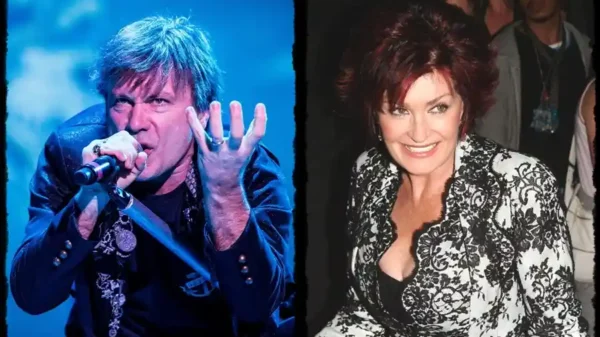 Bruce Dickinson (Iron Maiden) - Sharon Osbourne