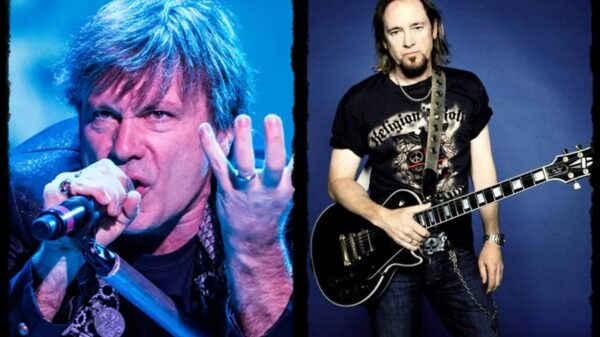 Bruce Dickinson y Adrian Smith