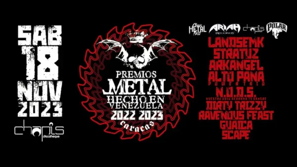 Premios Metal Hecho en Venezuela 2023