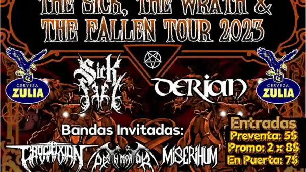 Sick Feel, Derian, Wrathfull y Miserhum