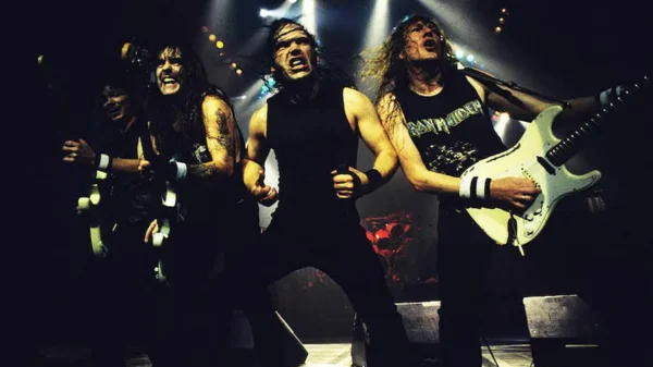 Iron Maiden y Blaze Bailey 90s