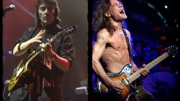 Steve Hackett y Eddie Van Halen