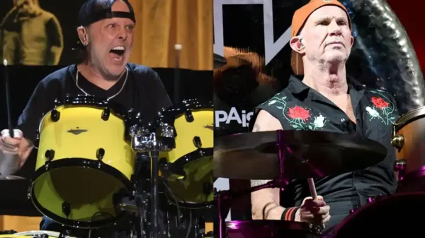 Chad Smith, Lars Ulrich, Metallica, Red Hot Chili Peppers