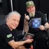 Bruce Dickinson y Paul Dianno (Iron Maiden)