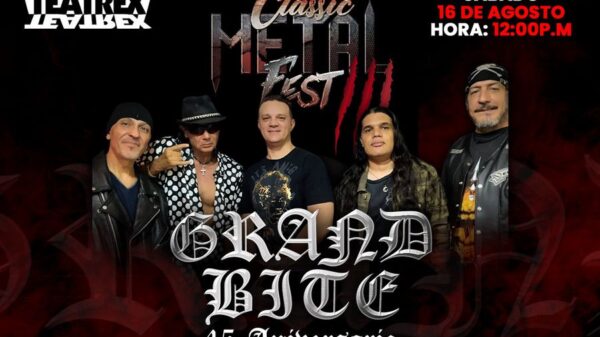 Grand Bite, Heavy Metal, 2025, Classic Metal Fest, Venezuela, Teatrex