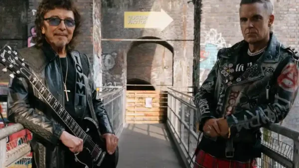 Tony Iommi, Robbie Williams, Black Sabbath, heavy metal, pop, brit pop, 2025