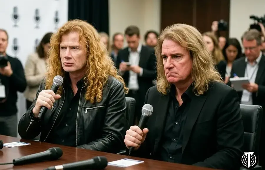 Dave Mustaine, David Ellefson, Megadeth