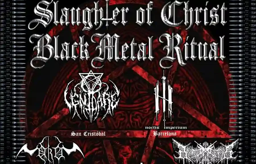Slaughter Of Christ Black Metal Ritual, Black Metal, Caracas, Venezuela, 2026